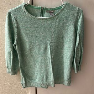 H&M Mint 3/4 Sleeve Sweater
